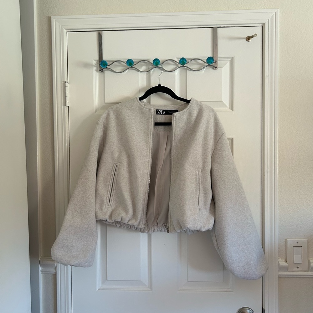 Zara Soft Gray Jacket